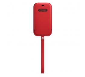 Apple | 12, 12 Pro Leather Sleeve with MagSafe | Sleeve with MagSafe | Apple | iPhone 12, iPhone 12 Pro | Leather | Red