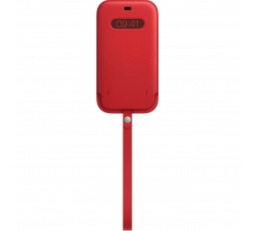 Apple | 12 Pro Max Leather Sleeve with MagSafe | Sleeve with MagSafe | Apple | iPhone 12 Pro Max | Leather | Red