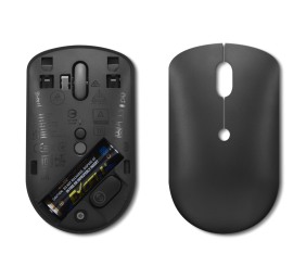 Lenovo | Wireless Compact Mouse | 400 | Red optical sensor | Wireless | 2.4G Wireless via USB-C receiver | Black | 1 year(s)