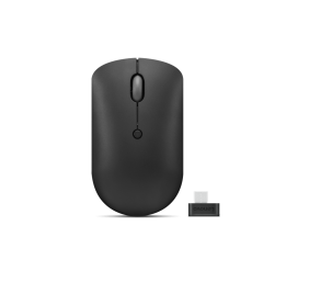 Lenovo | Wireless Compact Mouse | 400 | Red optical sensor | Wireless | 2.4G Wireless via USB-C receiver | Black | 1 year(s)