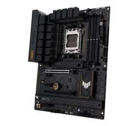 Asus | TUF GAMING B650-PLUS WIFI | Processor family AMD | Processor socket  AM5 | DDR5 DIMM | Memory slots 4 | Supported hard disk drive interfaces 	SATA, M.2 | Number of SATA connectors 4 | Chipset  AMD B650 | ATX