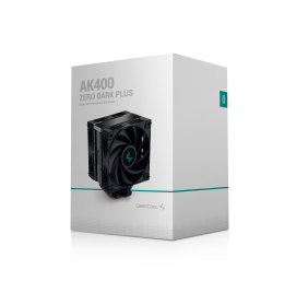Deepcool | CPU Air Cooler | AK400 | Zero Dark Plus | Intel, AMD