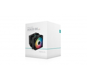 Deepcool | CPU Cooler | AG620 BK ARGB | Black | Intel, AMD