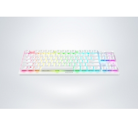 Razer | Optical Keyboard | Deathstalker V2 Pro | Gaming keyboard | RGB LED light | US | Wireless | White | Red Switch | Wireless connection