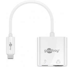 Goobay | USB-C HDMI Adapter (4k 60 Hz) | White | USB-C to HDMI