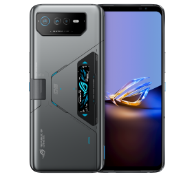 Asus ROG  Phone 6D Ultimate Grey, 6.78 ", AMOLED, 1080 x 2448, MediaTek Dimensity 9000+ (4 nm), Internal RAM 16 GB, 512 GB, Dual SIM, 4G, 5G, Main camera 50+13+5 MP, Secondary camera 12 MP, Android, 12, 6000  mAh, Aeroactive Cooler 6 included in the box