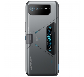 Asus ROG  Phone 6D Ultimate Grey, 6.78 ", AMOLED, 1080 x 2448, MediaTek Dimensity 9000+ (4 nm), Internal RAM 16 GB, 512 GB, Dual SIM, 4G, 5G, Main camera 50+13+5 MP, Secondary camera 12 MP, Android, 12, 6000  mAh, Aeroactive Cooler 6 included in the box