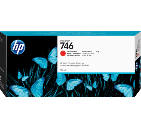 HP 746 (P2V81A) Rašalinė kasetė, Chromatinė raudona