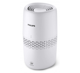Philips | Air Humidifier | HU2510/10 | Humidifier | 11 W | Water tank capacity 2 L | Suitable for rooms up to 31 m² | NanoCloud technology | Humidification capacity 190 ml/hr | White
