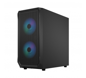 Fractal Design | Focus 2 | Side window | RGB Black TG Clear Tint | Midi Tower | Power supply included No | ATX