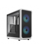 Fractal Design | Focus 2 | Side window | Midi Tower | ATX | RGB White TG Clear Tint