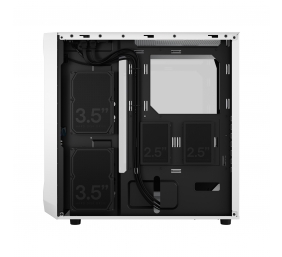 Fractal Design | Focus 2 | Side window | RGB White TG Clear Tint | Midi Tower | Power supply included No | ATX