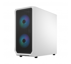 Fractal Design | Focus 2 | Side window | RGB White TG Clear Tint | Midi Tower | Power supply included No | ATX