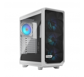 Fractal Design | Meshify 2 Compact RGB | Side window | White TG Clear | Mid-Tower | Power supply included No | ATX