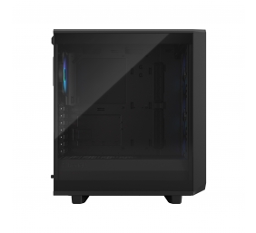 Fractal Design | Meshify 2 Compact Lite RGB | Side window | Black TG Light | Mid-Tower | Power supply included No | ATX