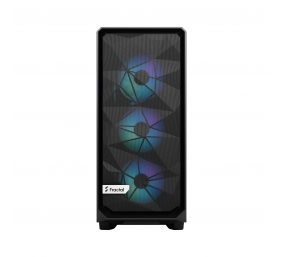 Fractal Design | Meshify 2 Compact Lite RGB | Side window | Black TG Light | Mid-Tower | Power supply included No | ATX