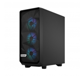 Fractal Design | Meshify 2 Compact Lite RGB | Side window | Black TG Light | Mid-Tower | Power supply included No | ATX