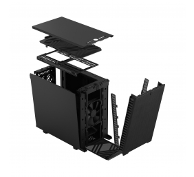 Fractal Design | Define 7 Nano | Side window | Black Solid | Mini ITX,  Mini-DTX | Power supply included No | ATX