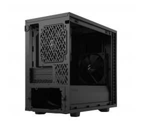 Fractal Design | Define 7 Nano | Side window | Black Solid | Mini ITX,  Mini-DTX | Power supply included No | ATX