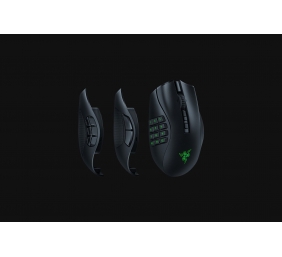 Razer | Gaming Mouse | Naga V2 Pro | Wireless | 2.4GHz, Bluetooth | Black | Yes