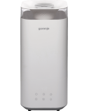 Gorenje Air Humidifier H50W 26 W, Water tank capacity 5 L, Suitable for rooms up to 20 m², Ultrasonic, Humidification capacity 210 ml/hr, White