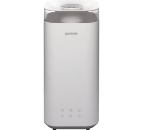 Gorenje | Air Humidifier | H50W | 26 W | Water tank capacity 5 L | Suitable for rooms up to 20 m² | Ultrasonic | Humidification capacity 210 ml/hr | White