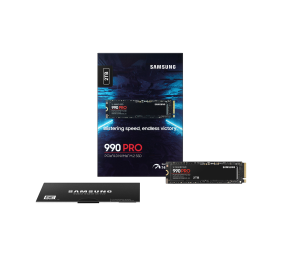 Samsung | 990 PRO | 2000 GB | SSD form factor M.2 2280 | Solid-state drive interface PCIe Gen4x4 | Read speed 7450 MB/s | Write speed 6900 MB/s