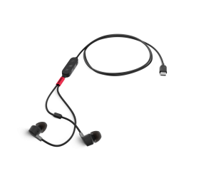 Lenovo | Go USB-C ANC In-Ear Headphones (MS Teams) | Built-in microphone | Black | USB Type-C | Wired