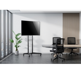 Neomounts Floor stand | FL50-540BL1 TV trolley | Adjustable Height, Tilt | 37-70 " | Maximum weight (capacity) 50 kg | Black