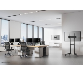 Neomounts Floor stand | FL50-540BL1 TV trolley | Adjustable Height, Tilt | 37-70 " | Maximum weight (capacity) 50 kg | Black