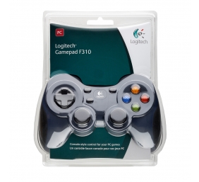 Logitech Gamepad F310 10 buttons - black