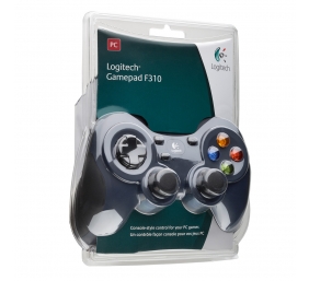 Logitech Gamepad F310 10 buttons - black