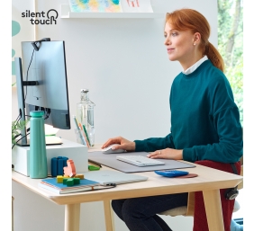 Pelė belaidė Logitech Signature M650 (910-006255) RF Wireless+Bluetooth Optical 4000 DPI, Off-white