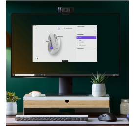 Pelė belaidė Logitech Signature M650 (910-006255) RF Wireless+Bluetooth Optical 4000 DPI, Off-white