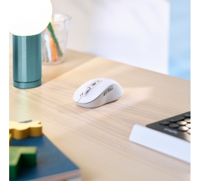 Pelė belaidė Logitech Signature M650 (910-006255) RF Wireless+Bluetooth Optical 4000 DPI, Off-white