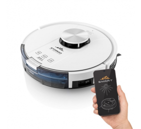 ETA | Vacuum Cleaner Robot | ETA423790000 Stormio | Wet&Dry | Operating time (max) 120 min | Li-Ion | 2400 mAh | Dust capacity 0.6 L | White