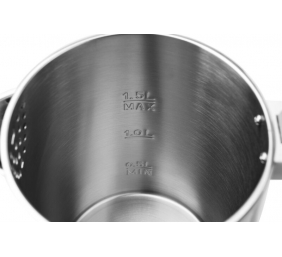 ETA | Kettle | ETA559590010 Emma | Electric | 2200 W | 1.5 L | Stainless steel | 360° rotational base | White