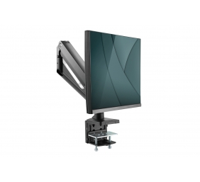 Digitus Desk Mount | Universal Single Monitor Mount with Gas Spring and Clamp Mount | Adjustable Height, Rotate, Tilt, Swivel | 15-35 " | Maximum weight (capacity) 15 kg | Black