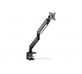 Digitus Desk Mount | Universal Single Monitor Mount with Gas Spring and Clamp Mount | Adjustable Height, Rotate, Tilt, Swivel | 15-35 " | Maximum weight (capacity) 15 kg | Black