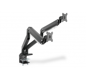 Digitus Desk Mount | DA-90427 | Adjustable Height, Rotate, Tilt, Swivel | 15-35 " | Maximum weight (capacity) 2x15 kg | Black