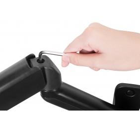 Digitus Wall mount | DA-90425 | Tilt, swivel, rotate | 15-32 " | Maximum weight (capacity) 9 kg | Black