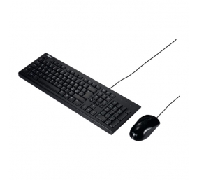 Asus | Black | U2000 | Keyboard and Mouse Set | Wired | Mouse included | RU | Black | 585 g