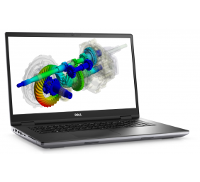 Dell Mobile Precision 7770 Grey, 17.3 ", WVA, FHD, 60 Hz, 1920 x 1080, Anti-glare, Intel Core i9, i9-12950HX, 16 GB, SSD 512 GB, NVIDIA RTX A3000, GDDR6, 12 GB, No Optical drive, Windows 11 Pro, 802.11ax, Bluetooth version 5.2, Keyboard language English, 