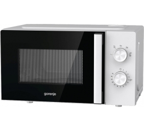 Gorenje | MO20E1WH | Microwave Oven | Free standing | 20 L | 800 W | Grill | White