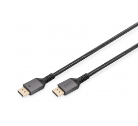 Digitus | Black | DisplayPort Connector Cable 1.4 | DP to DP | 1 m