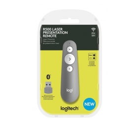 Logitech R500s Laser Presentation Remote Nuotolinio valdymo pultas, Mid Grey