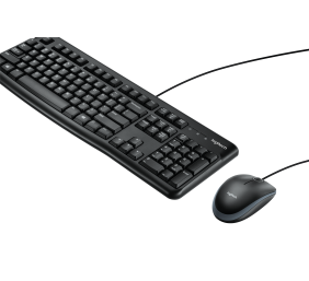 Laidinė Klaviatūra ir pelė Logitech MK120, US 920-002562