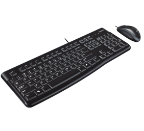 Laidinė Klaviatūra ir pelė Logitech MK120, US 920-002562