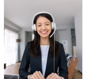 Logitech H390 USB Laidinės ausinės, USB Type-A, Off-white