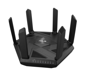 Wifi 6 802.11ax Tri-band Gigabit Gaming Router | RT-AXE7800 | 802.11ax | 574+4804+2402 Mbit/s | 10/100/1000 Mbit/s | Ethernet LAN (RJ-45) ports 4 | Mesh Support Yes | MU-MiMO Yes | No mobile broadband | Antenna type External | month(s)